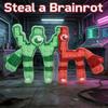 New Steal A Brainrot WL Shark Cannelloni Dragon Plush Toys Cute Anime Game Peripherals Collectibles Figure Dolls Kids Gifts