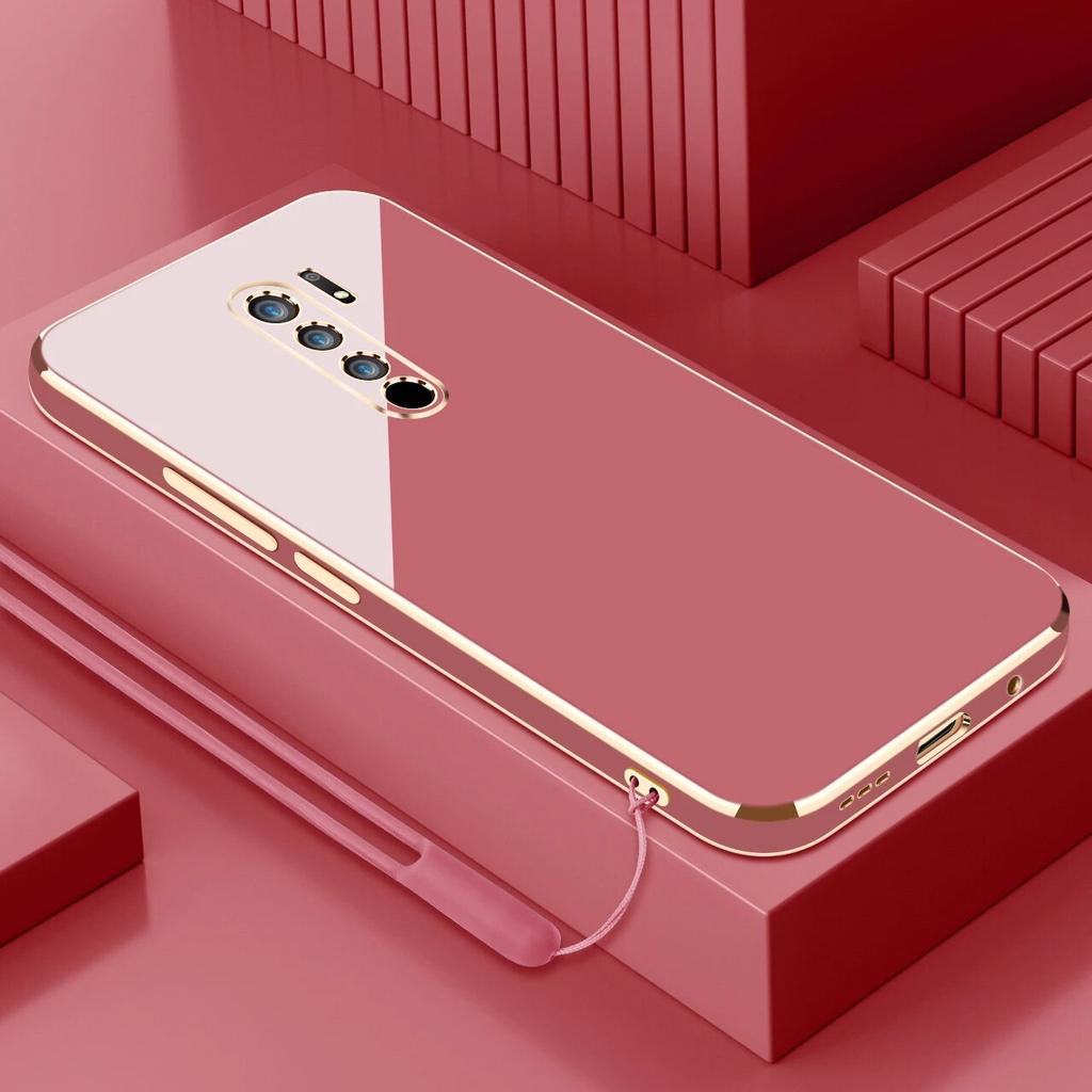 Чехол для телефона Xiaomi Redmi 9 Redmi 9 M2004J19G, M2004J19C, чехол redmi9, роскошный противоударный чехол с квадратным покрытием