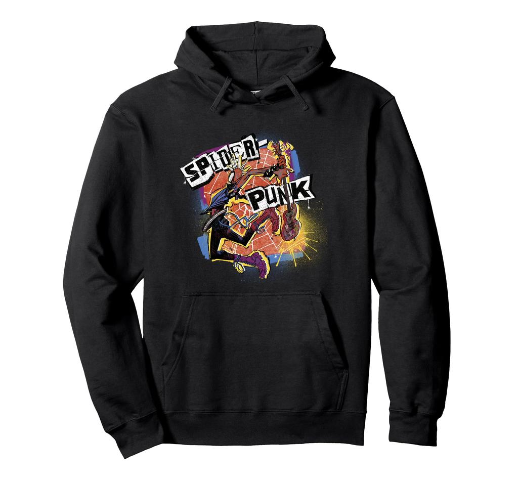 Marvel Spider-Man: Into the Spider-Verse Part 1 Spider-Punk Hoodie