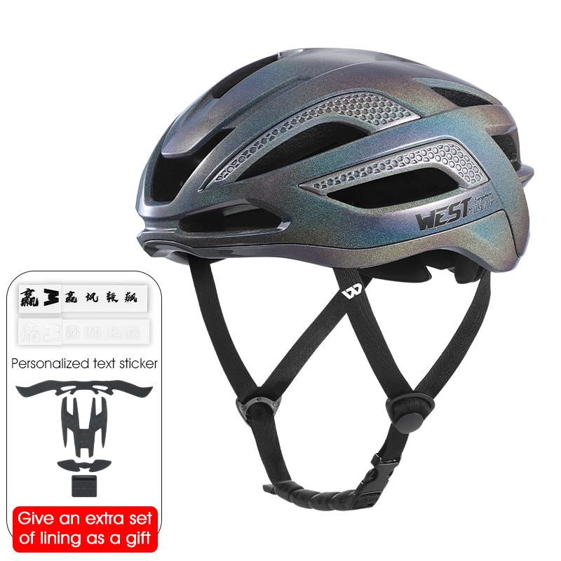 WEST BIKING Новый Велосипедный Шлем Мужской Женский Легкий Интегрированная Формовка Шлем Для Улицы Дороги Горы Спортивная Кепка Велосипедные Аксессуары