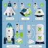 Space Station Acousto Optic Space Toys Rocket Spacecraft Model Space Shuttle Toys  Toy for Kid