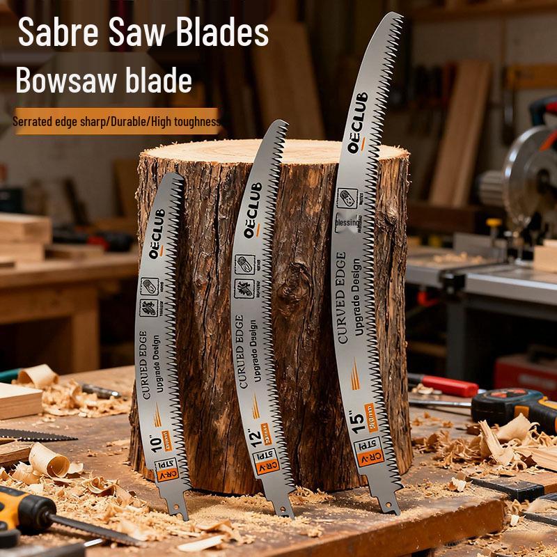 Scimitar Coarse-Tooth Machete: Multi-Purpose Reciprocating & Jigsaw Blade for Metal, Wood, Plastic, & Aluminum