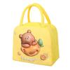 Сумка Bento с застежкой-молнией и усиленной ручкой, большая вместимость, милый мультяшный термосумка для обеда, сохранит свежесть еды в течение нескольких часов