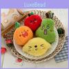 Fruit Plush Keychain With Pp Cotton Filling Perfect For Kids And Collectors