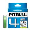 SHIMANO Леска PE Pitbull 150м лаймово-зеленая рыболовная леска Line 1 4-плетенка Нет. 1,0 20,0 фунтов PL-M54R Нет.