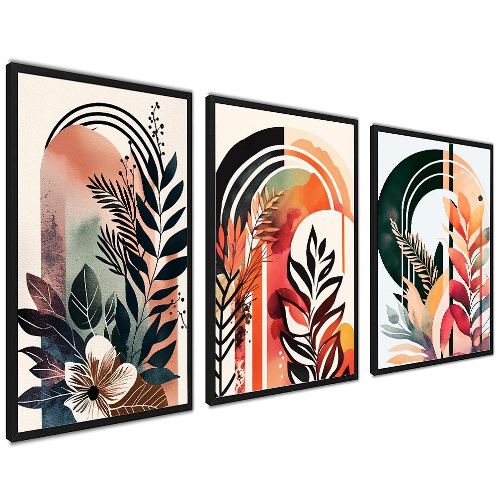 Бохо Растение Листья Флора Поп Арт Матисс Интерьер Скандинавское Искусство Холст Картины Абстрактные Граффити Главная Современная Гостиная Плакаты Печать Офисные Украшения