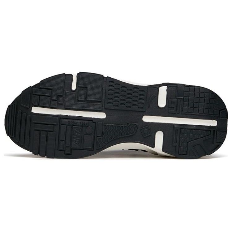 Anta AT91 Удобные нескользящие износостойкие низкие туфли для папы женские кроссовки черные белые 122148850-2