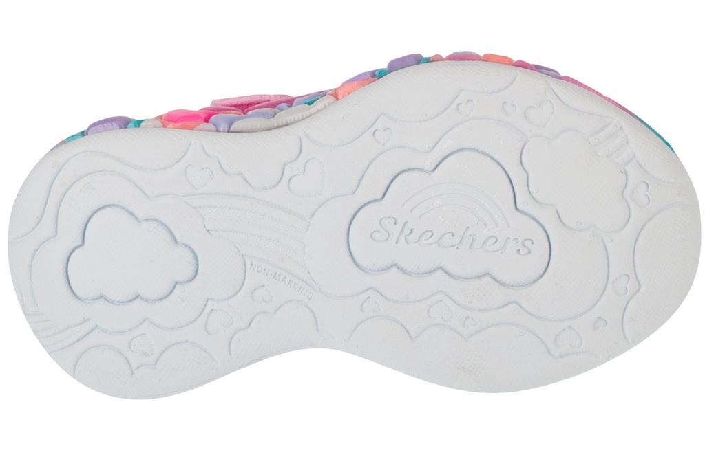 Skechers Eternal Heart Lights, розовые кроссовки для девочек