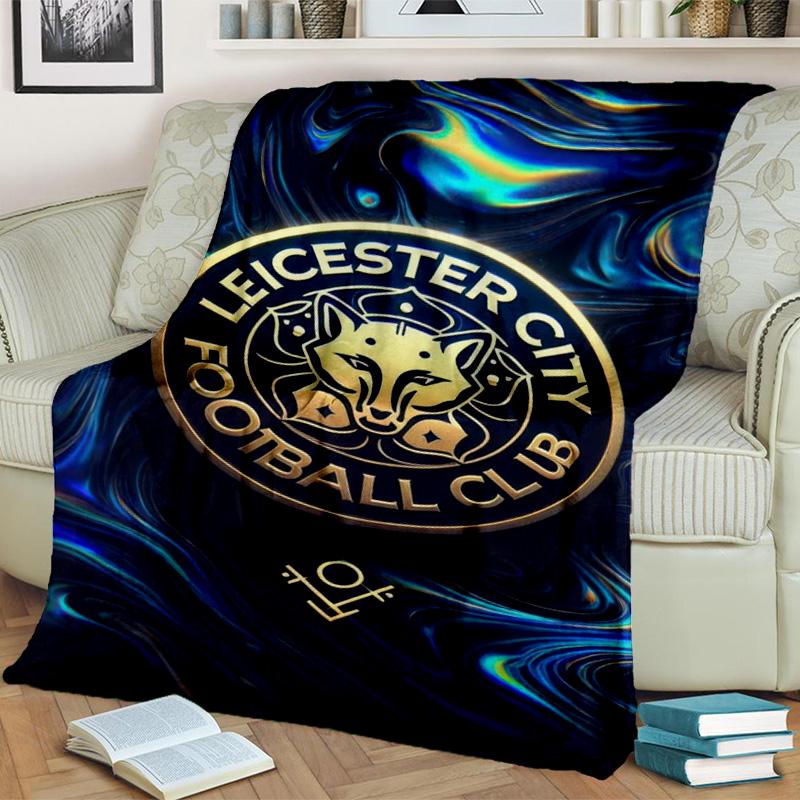 Fc Crest Design Printed Throws Blanket Soft Flannel Blankets for Couch Bed Gifts for Men Women Picnic blanket Christmas gifts