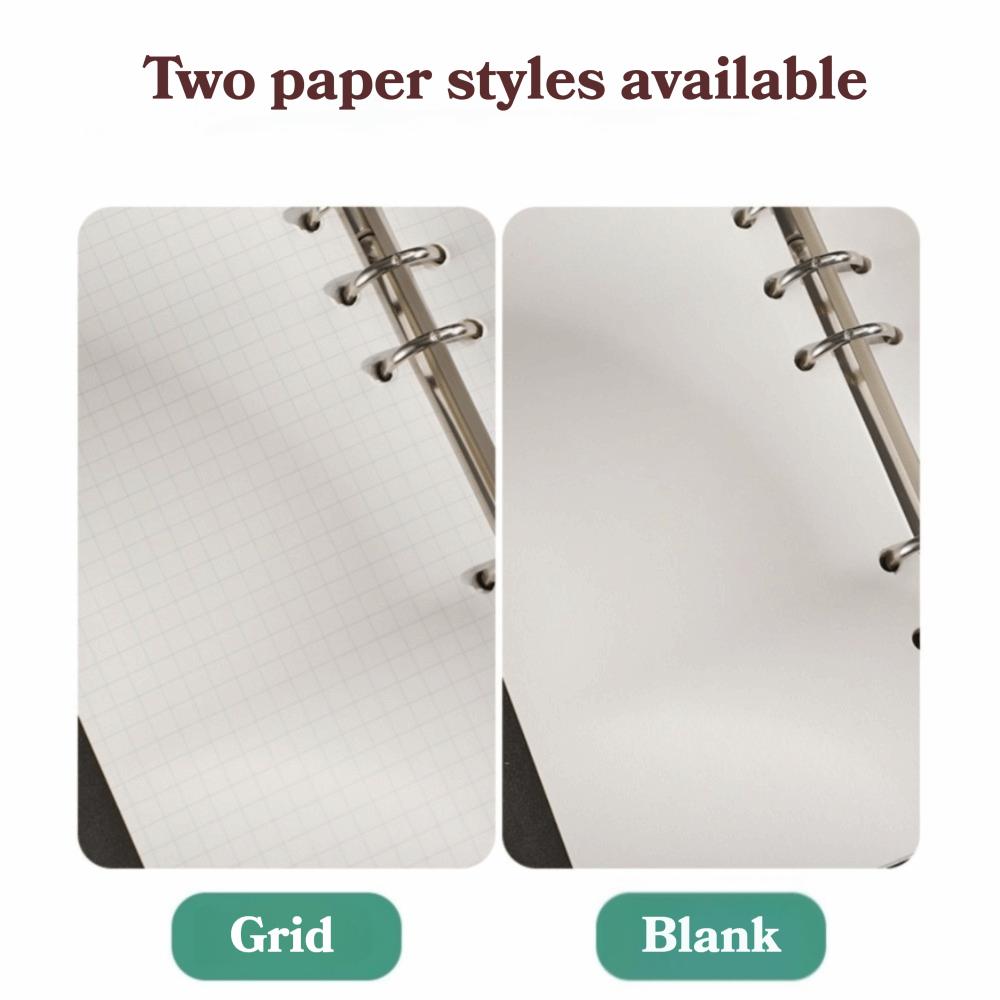 Chinese Style A6 Loose-leaf Diary Cloth Cover Binder Notepad Loose-leaf Notebook for Girls