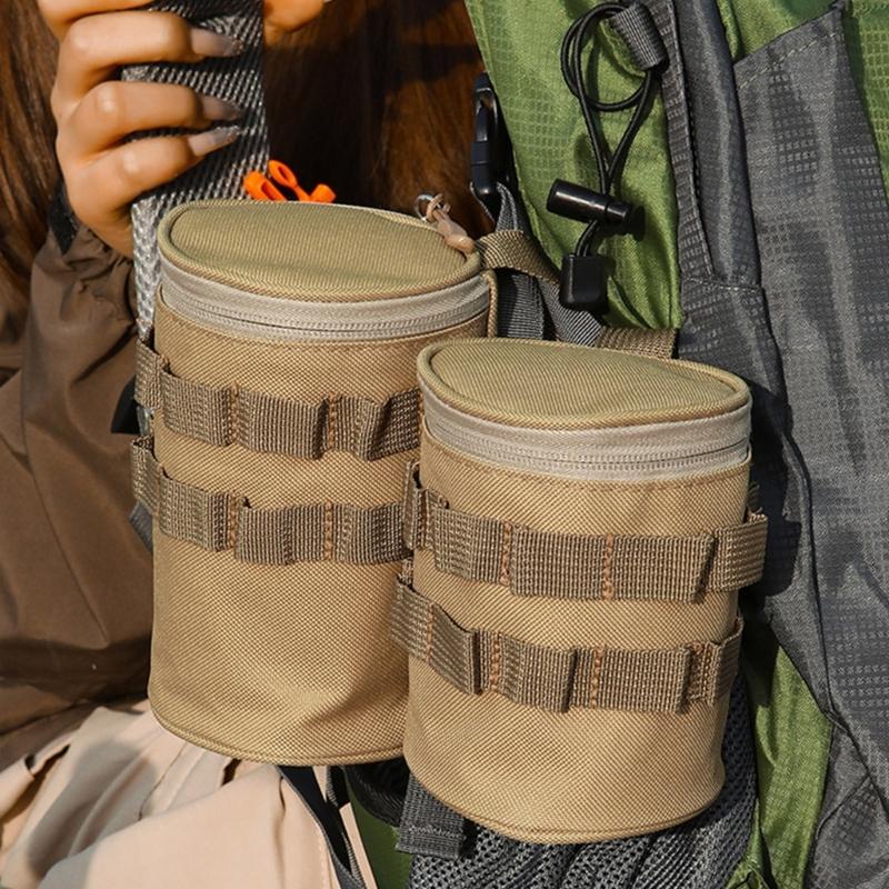 Water Bottle Heat Insulation Protect Cover Tactically Water Bottle Pouches Bag Kettles Carriers Bag Outdoor Tool Organizers