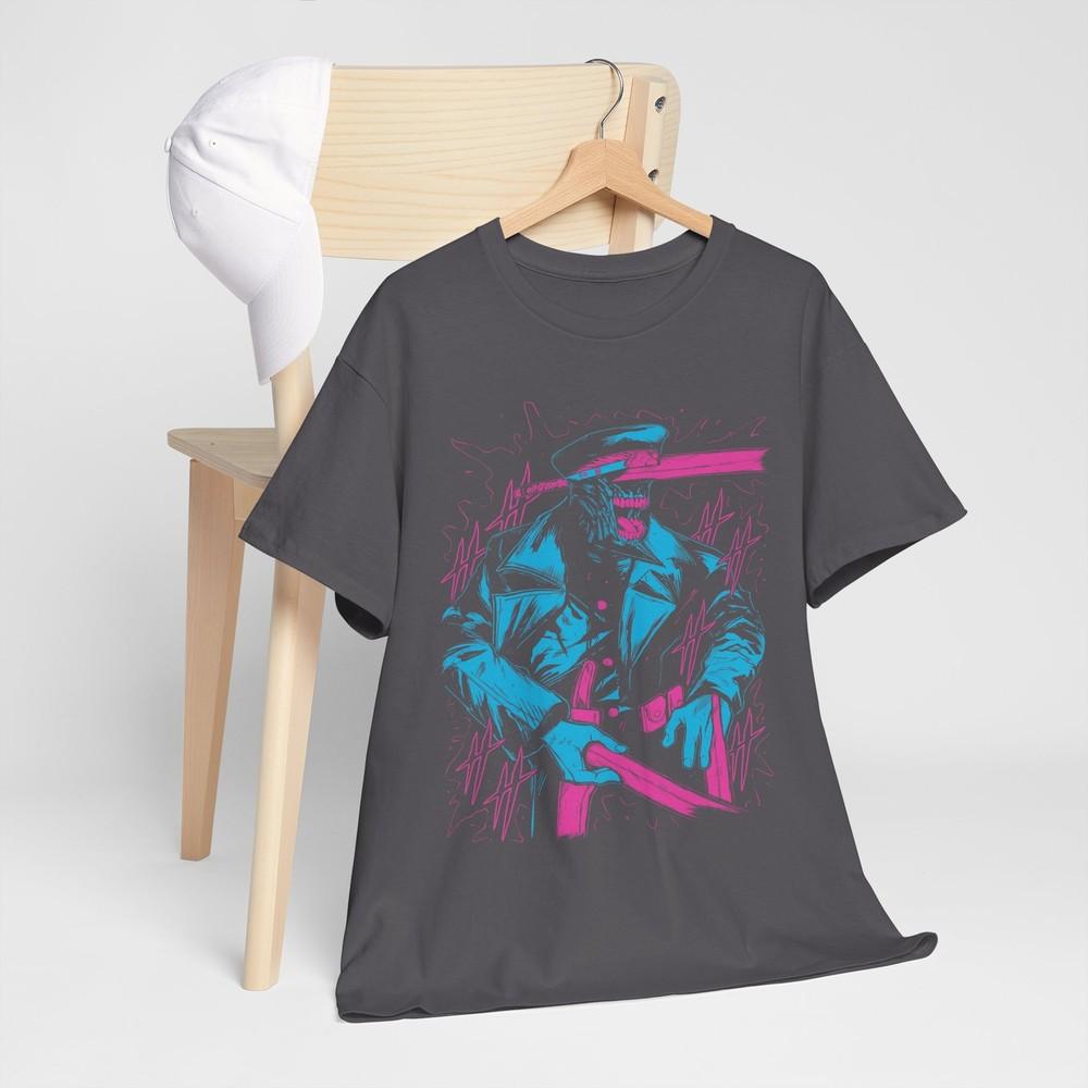 Chainsaw Unisex Tshirt Chainsaw Unisex Anime Csm Denji Power Black Shirt All Size