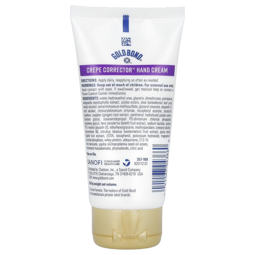 Gold Bond, Age Renew, крем для рук Crepe Corrector, 3 унции (85 г)