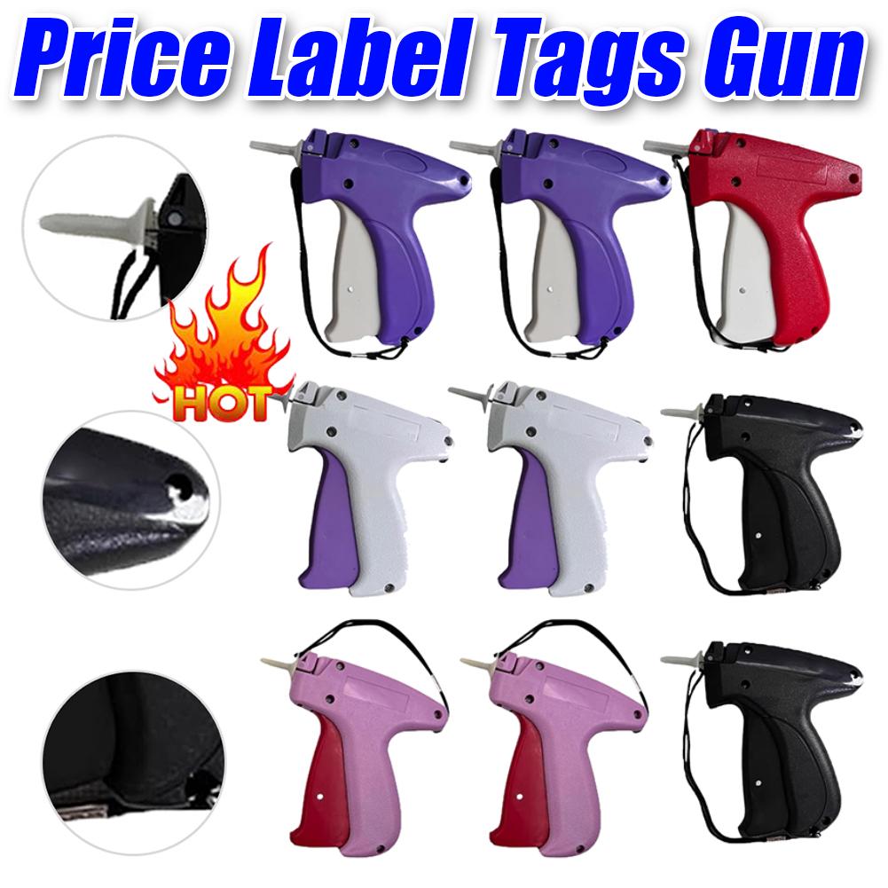 Пистолет для ценников с 6 иглами Мини-стежковый пистолет Стежковая подшивочная машина Инструмент для прикрепления бирок Швейная машина для одежды носков шляп