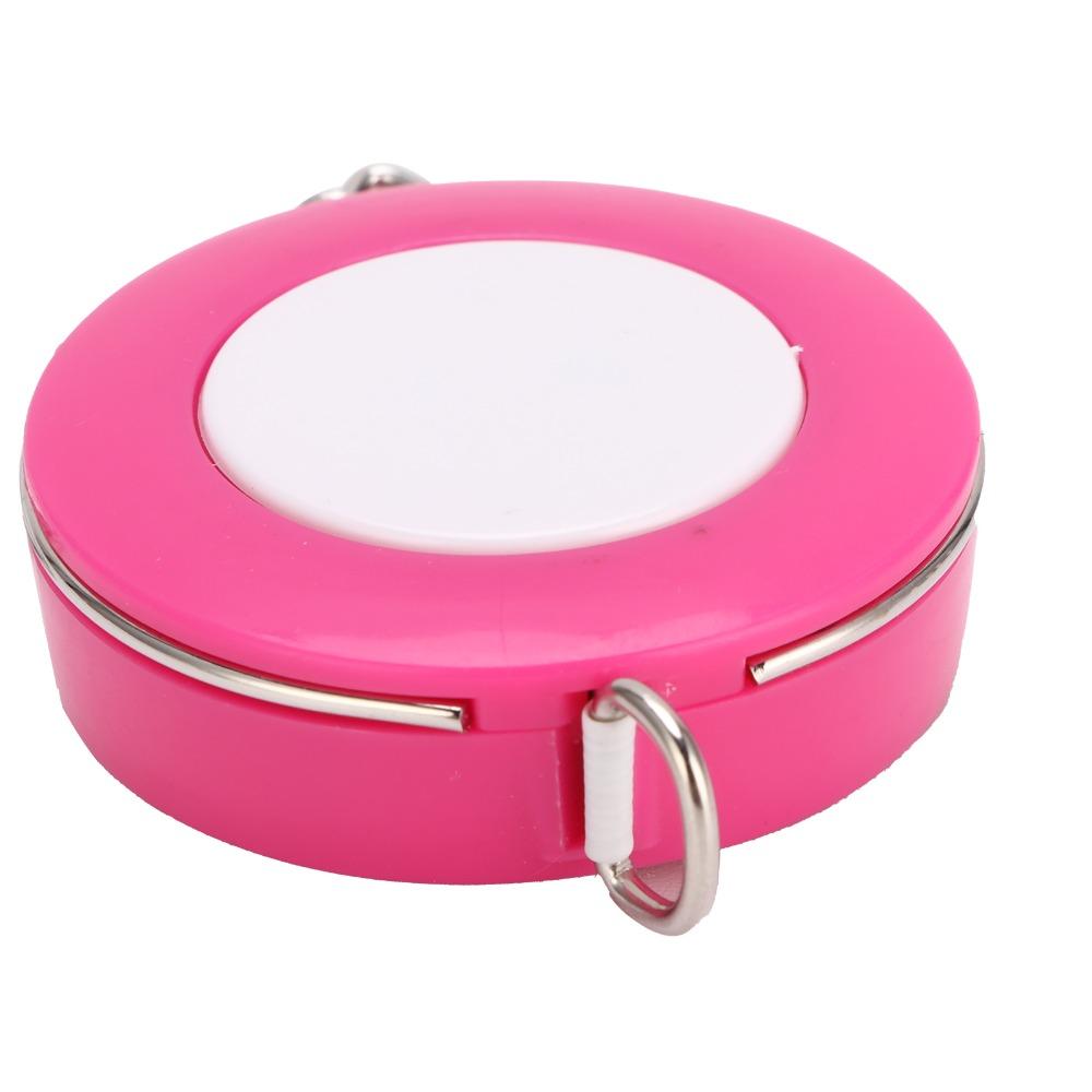 2Pcs Retractable Design Soft Tape Measure Mini Keychain Tape Measure For Sewing & Tailoring
