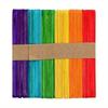 Colorful Wooden Sticks, Wooden Ice Cream Sticks DIY Tools, Handmade Model Materials