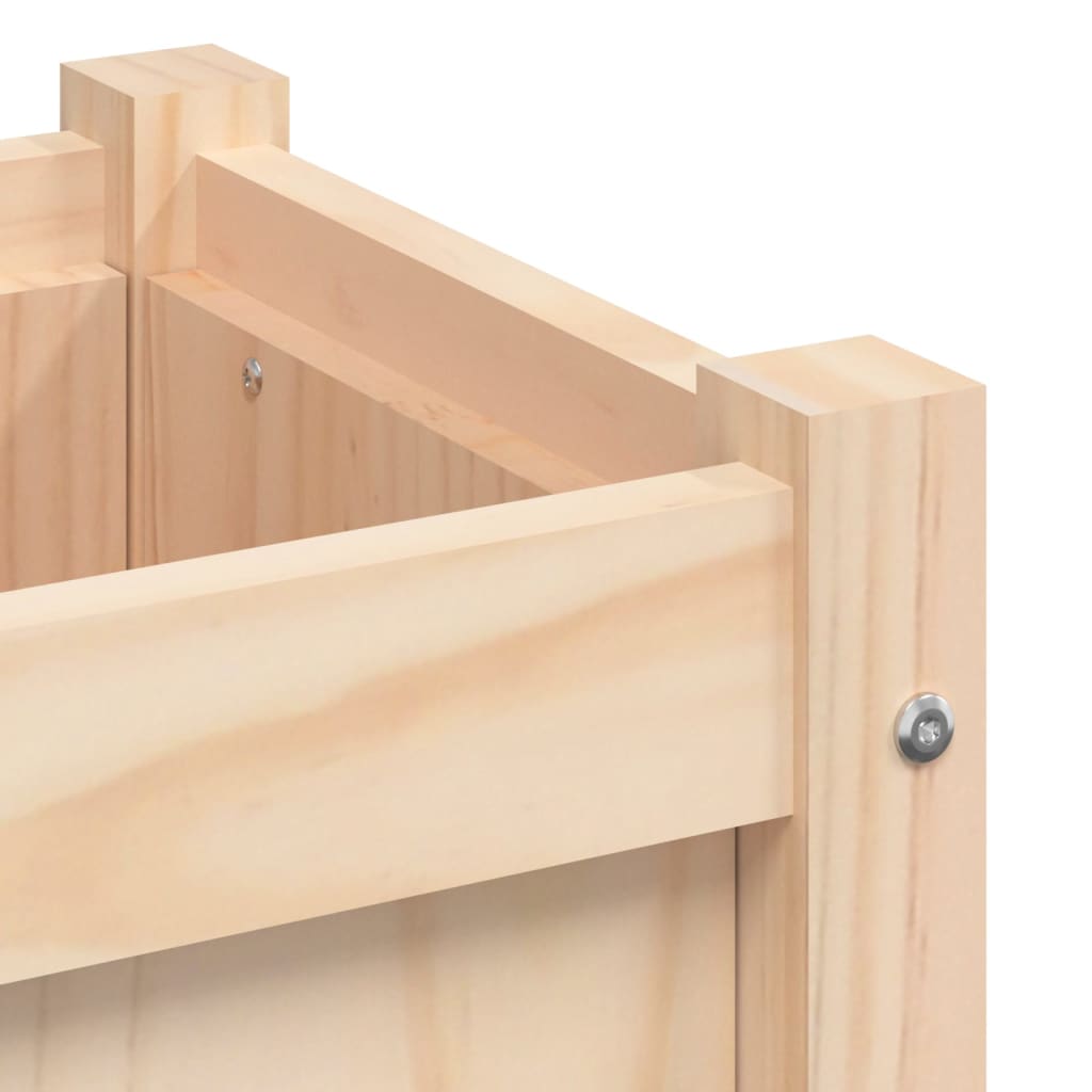 Planters 2 pcs Solid Pine Wood