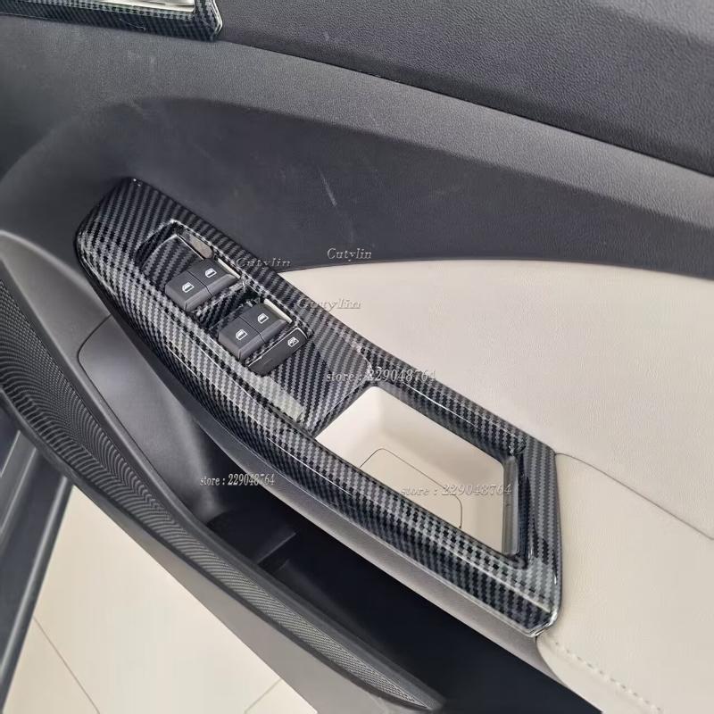 LHD RHD for MG3 Hybrid 2024 2025 Door Armrest Window Lift Switch Cover Glass Rise Control Panle Cover trim Interior Accessories
