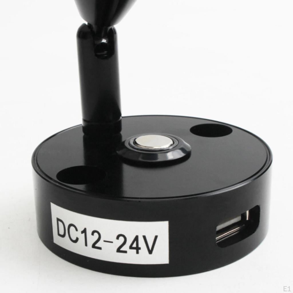 12 светодиодных ламп для кемпера, грузовика, яхты, прицепа, автодома, освещение из обработанного алюминия с портом USB