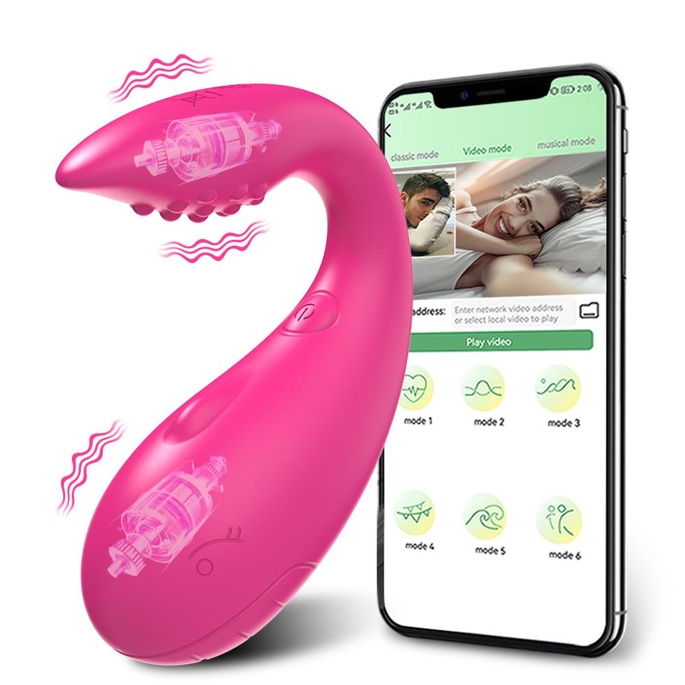Секс-игрушка Женский G-точка Вибратор для женщин Стимулятор клитора Вибрирующее яйцо Вибратор-дилдо Проникновение Вагинальный Анальный Вибрационная игрушка