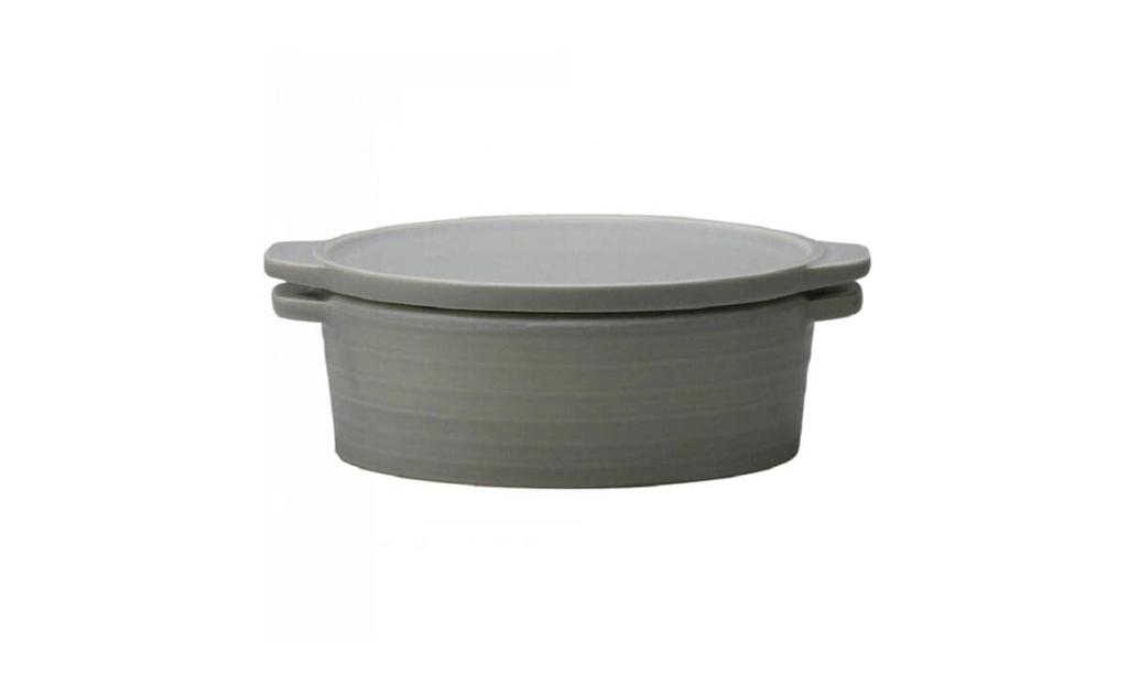 Кухня Studio Panda Diner Uchi Soto Плита Жаропрочная Керамическая Оловянная Деревянная Посуда Банко (Серый)