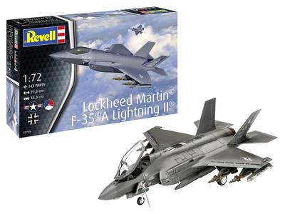 Немецкий пластиковый модельный набор Revell Lightning II 03799 1/72 F-35A (Самолет)