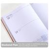 To Do List 2025 Schedule Planner Notepad English Diary Writing Pads A5 Agenda Notebook  Stationery