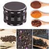 Мини-мельница для специй Yousheng, герметичная ручная мельница с острыми зубьями, портативная дробилка для трав для специй, цветов, шафрана, кунжута, кухонный инструмент