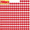 200/1 шт. Красный нос клоуна DIY Поролоновые губчатые шарики Костюм для косплея Реквизит Смешное цирковое выступление Вечеринка Хэллоуин Декор Принадлежности