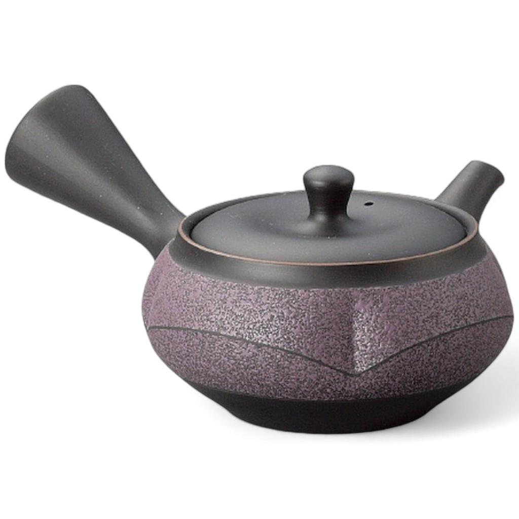 Teapot with Made In Japan J-kitchens Tokoname-yaki Strainer, 290cc,