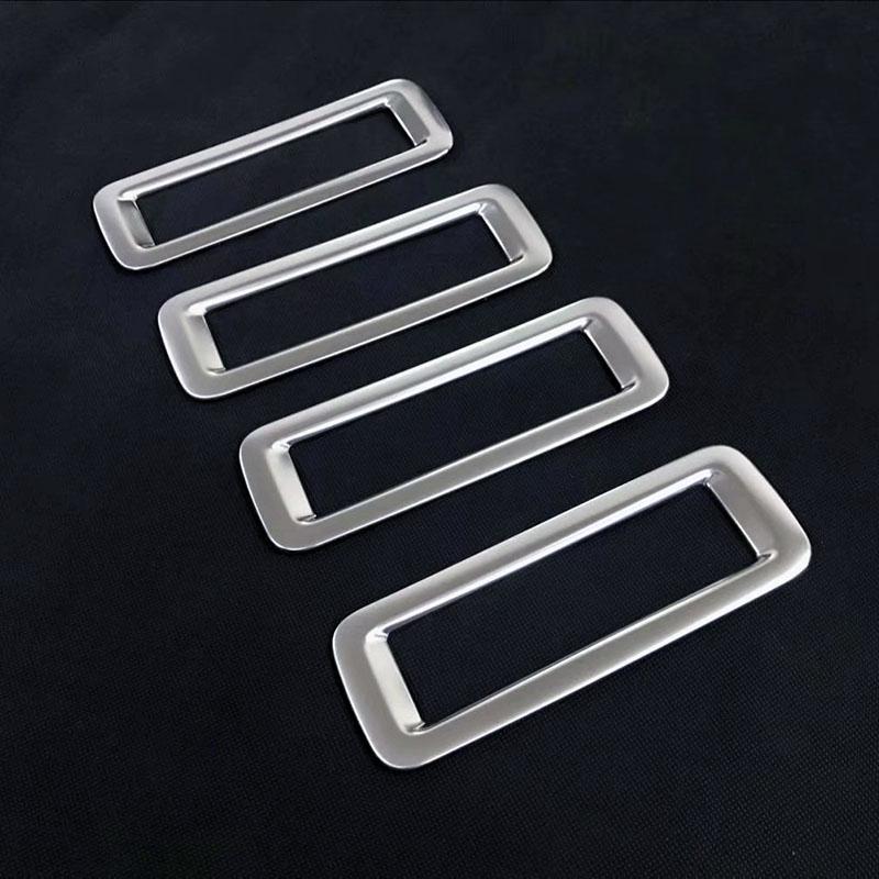 Для Toyota Voxy Noah R80 2014-2018 ABS матовая крыша задний кондиционер кондиционер AC вентиляционная розетка наклейки Декор Плесень планки