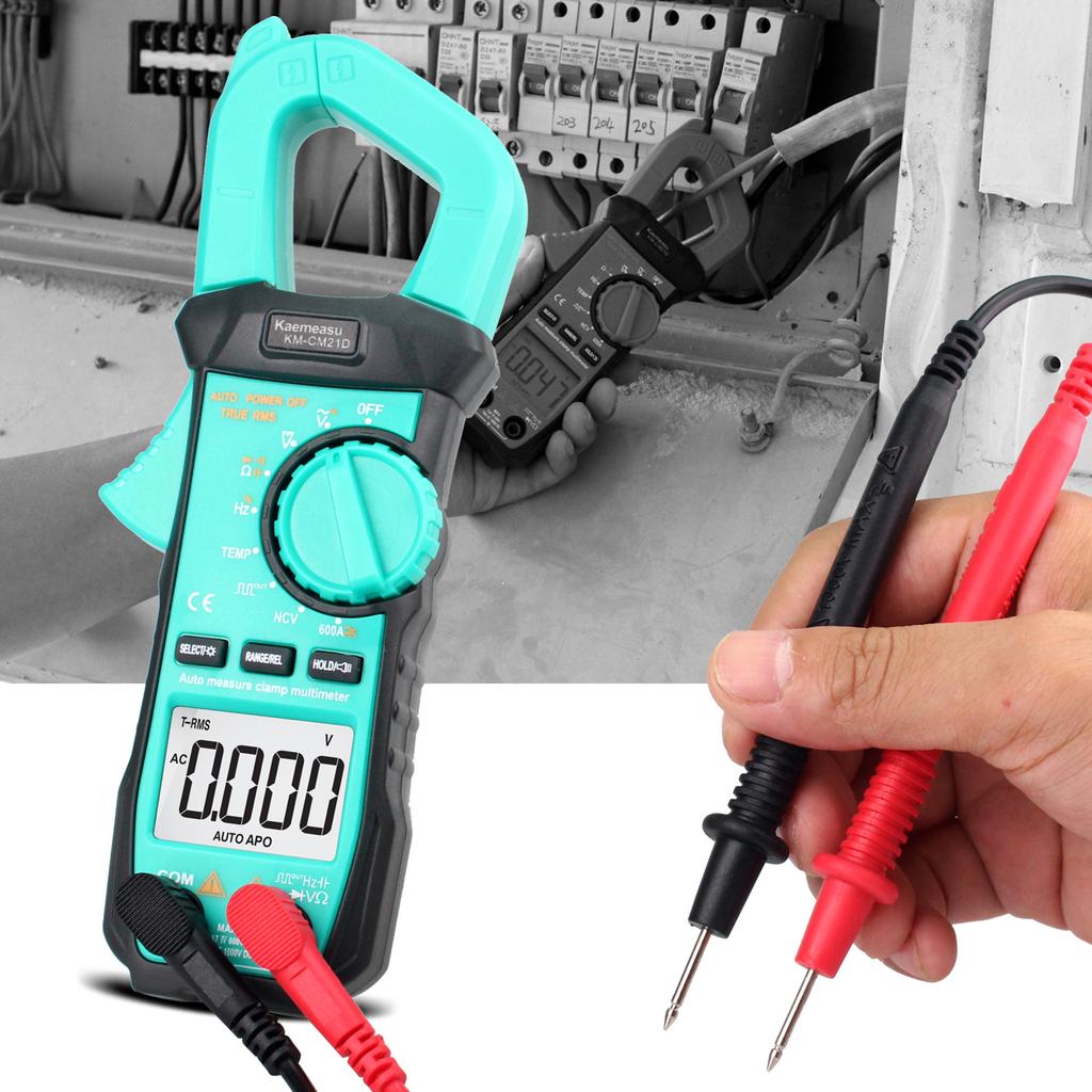 Clamp Meter Multimeter Digital Tester Counts AC/DC Voltage voltmeter Hz Capacitance NCV Ohm Diode Tester Tools
