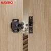 NAIERDI 2PCS Magnet Cabinet Catches Door Stop Stoppers Damper Buffer With Screws Furniture Hardware
