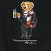 POLO RALPH LAUREN Polo Bear Long sleeve trainer XS black Women Used