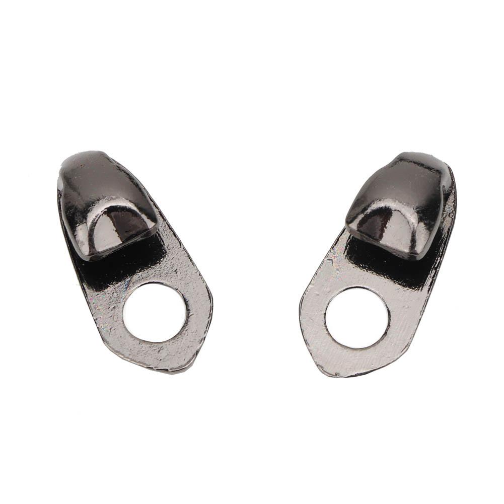 20Set Alloy Boot Lace Hooks Lace Fittings with Rivets for Repair Camp Hike Climb Accessories