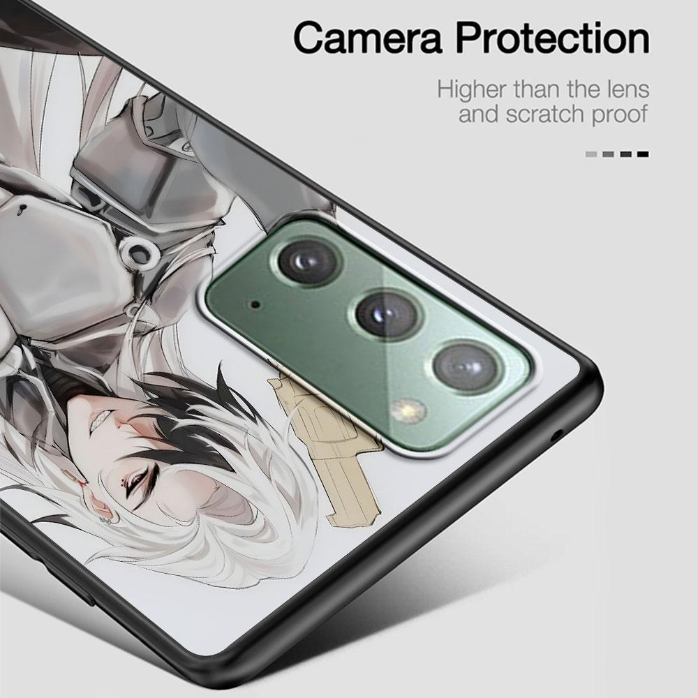 Чехол Galaxy Ranger Boothill Star Rail для Samsung Galaxy Note 20 Ultra 10 Plus 9 8 ТПУ Чехол для телефона Note 10 Lite Черный Мягкий корпус