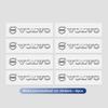 3D Metal Car Interior Dekoration Stickers Badges Auto Styling Decals For Volvo XC90 V90 V60 XC60 V40 S80 S60 S90 C40 XC40 V70