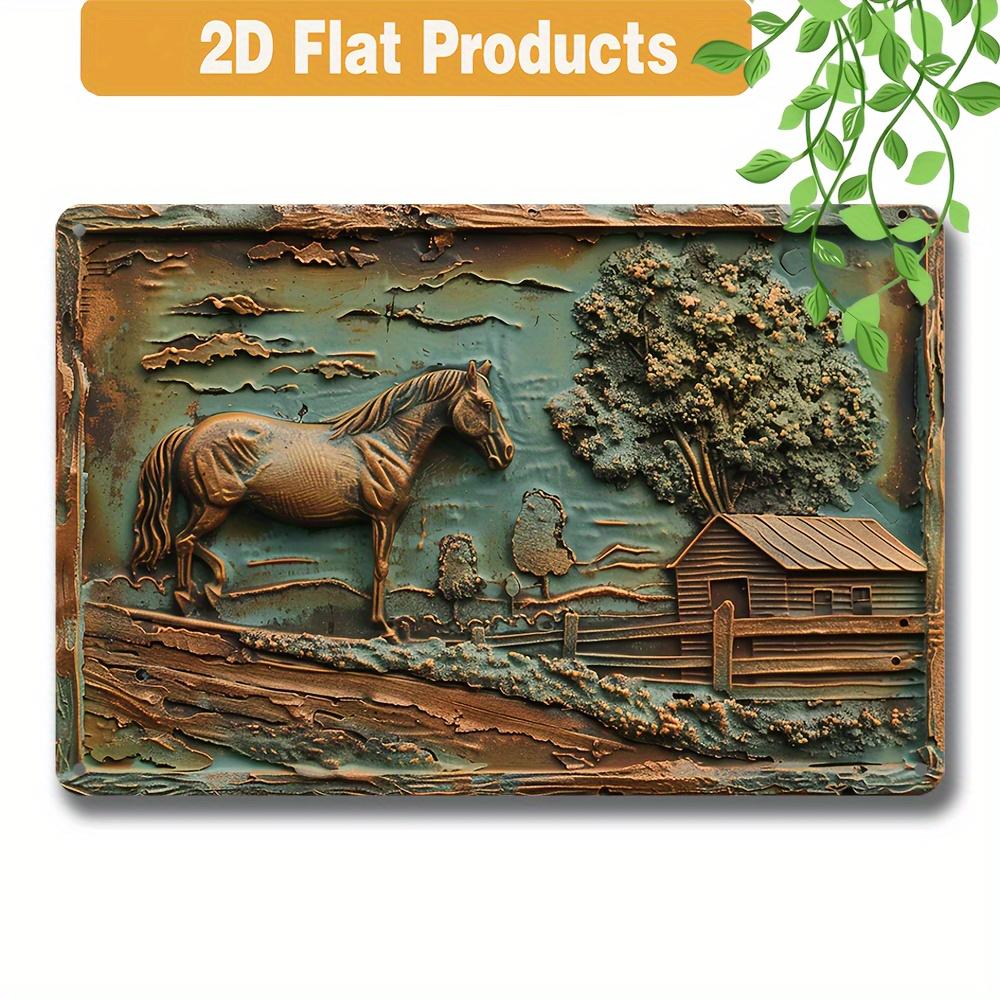 FJ Винтажные металлические жестяные таблички 2D плоская печать Постеры Комната Стена Дом Фермерский дом Декор Украшение комнаты