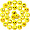 Anti-Stress Balls for Children Adults Smile Face Stress Balls 1.6 Inch Mini Foam Stress Relief Balls Stress Relief Toy for Children's Gift