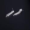 Angel wing necklace choker bridal set accessories 563 wing crystal