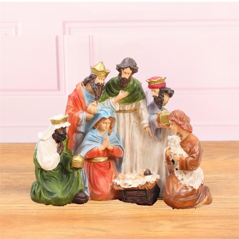 62KD Фестивальный Рождественский Набор Настольный Дисплей Рождественские Украшения Домашний Декор