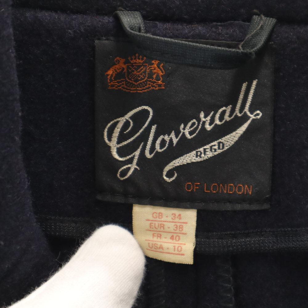 Gloverall 60-е 70-е винтажное двубортное пальто 38 Темно-синий OF LONDON Мужское Б/У