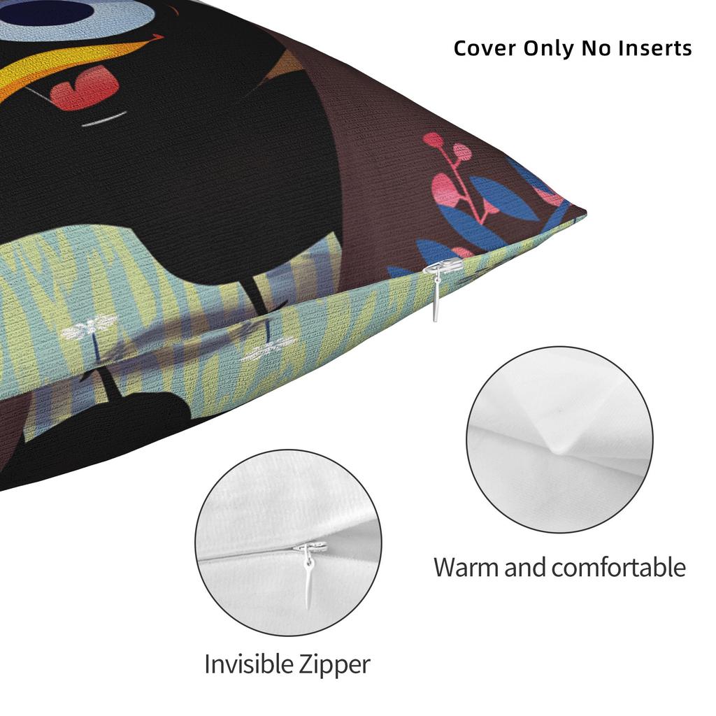 Cartoon C-Calimer Pillowcases Fashion Pillow Case For Sofa Home Decor Graphic Pillow Cover