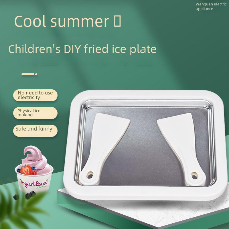 Компактная летняя мороженица и йогуртница из нержавеющей стали для детей