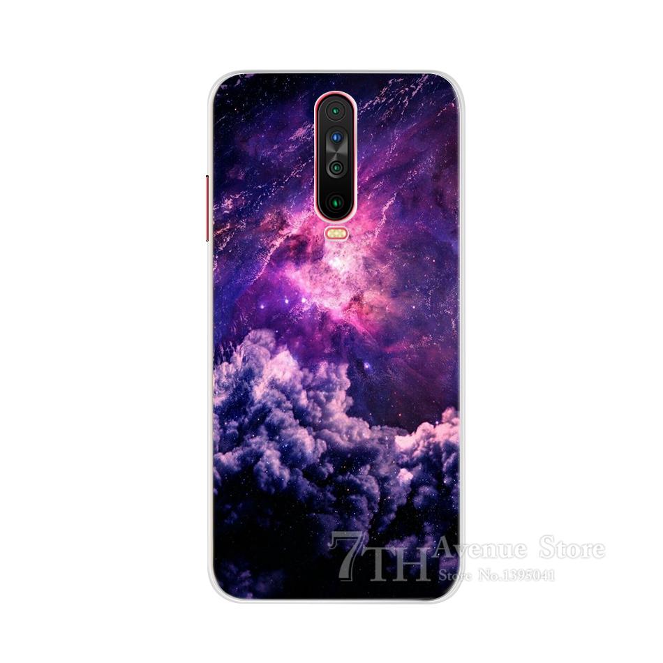 Silicone Case For Xiaomi Poco X2 Back Cover Marble Printed Soft TPU Phone Case For Xiaomi Poco X2 Redmi K30 K 30 5G Cases Bumper
