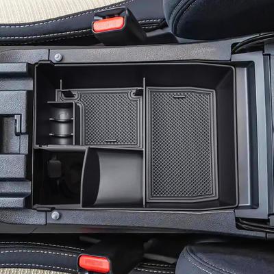 Для 2025 2025-2020 Subaru Outback & Legacy Бокс подлокотника Органайзер центральной консоли Лоток Внутреннее дополнительное хранение Автомобильный бокс
