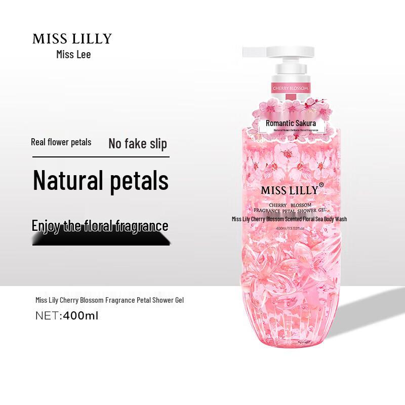 MISS LILLY Cherry Blossom Petal Shower Gel