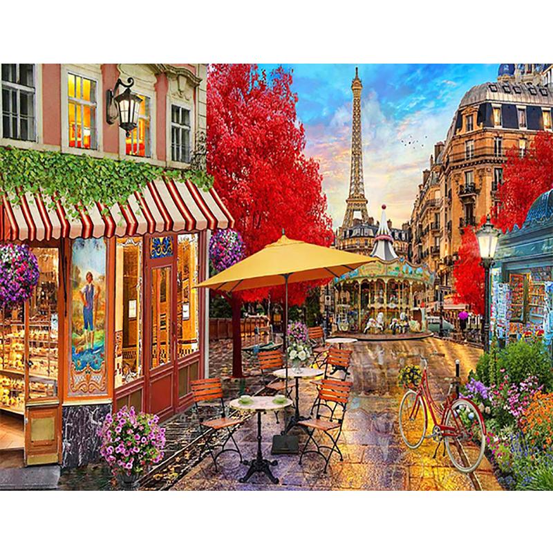 5D New Collection 2024 Diamond Embroidery Lighthouse Scenery Mosaic Art Kits Diamond Painting Scenery Cross Stitch Gift