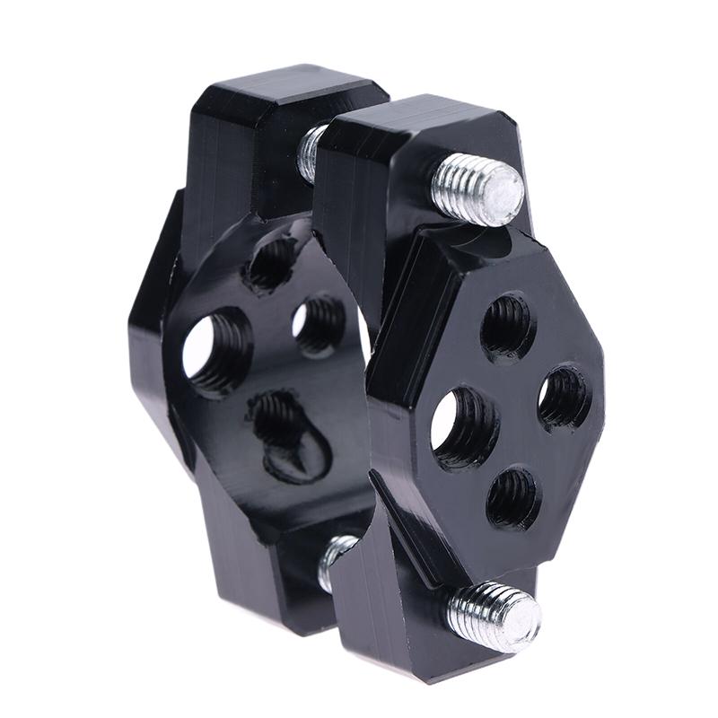 Кронштейн для крепления бампера на руль мотоцикла, зажим из алюминиевого сплава для светодиодных фар, противотуманных фар, указателей поворота