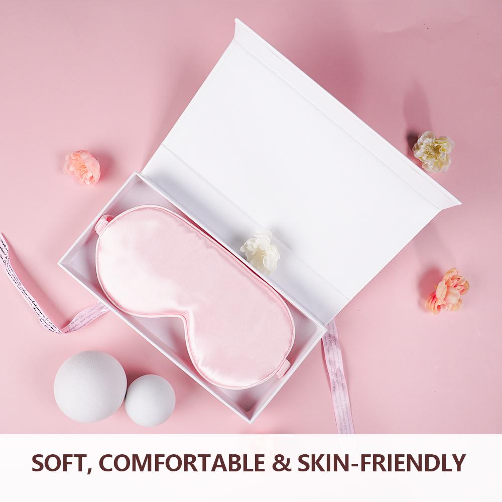 Low Price Sale Simulated Silk Eye Masks Sleep Light Blocking, Men Women Relieve Eye Fatigue Breathable